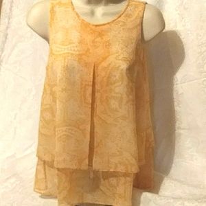 💚BCBGeneration Chiffon print top